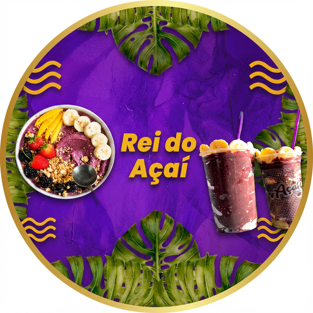 Rei do Açaí Logo